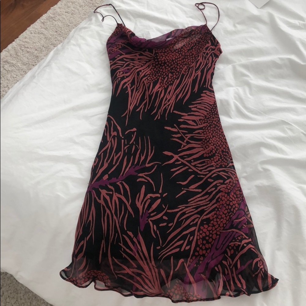 Vintage Betsy Johnson Silk Mini Dress